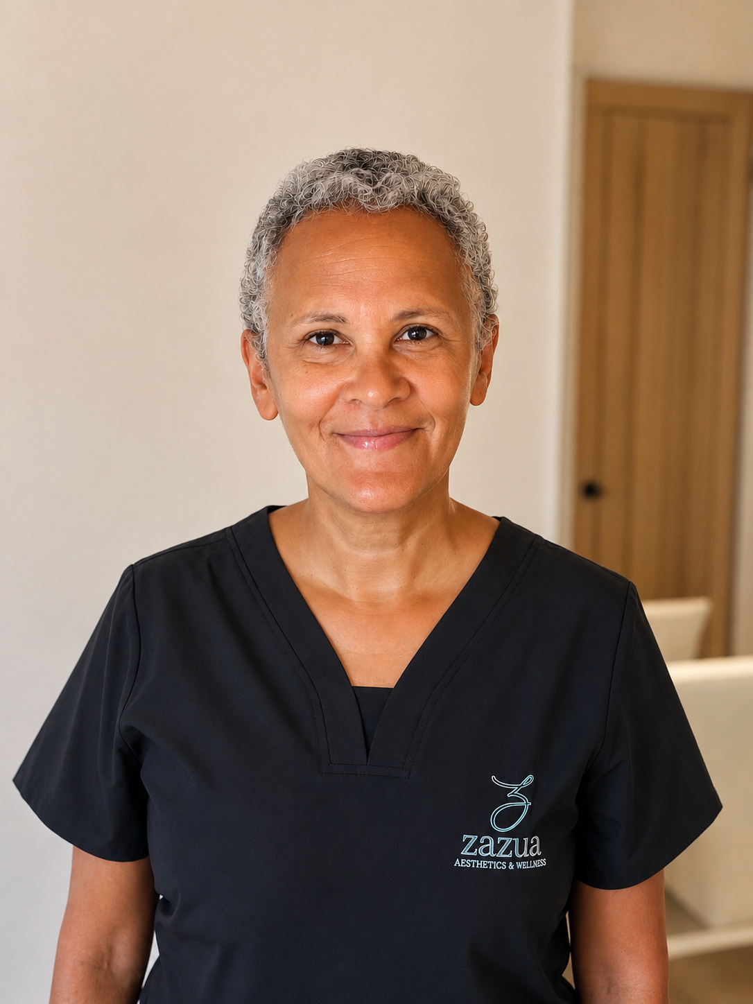 Maria, reflexologist at Zazura Skin & Laser Clinic in Durham